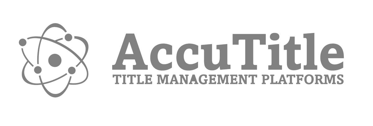 AccuTitle Logo gray