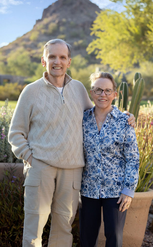 Jerre Stead and Mary Joy Stead